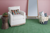 Maine Cottage Leopardess Soft Jade Wool Rug 