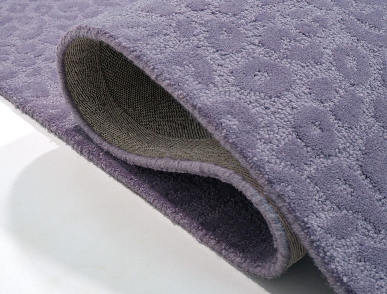 Maine Cottage Leopardess Lavender Wool Rug 