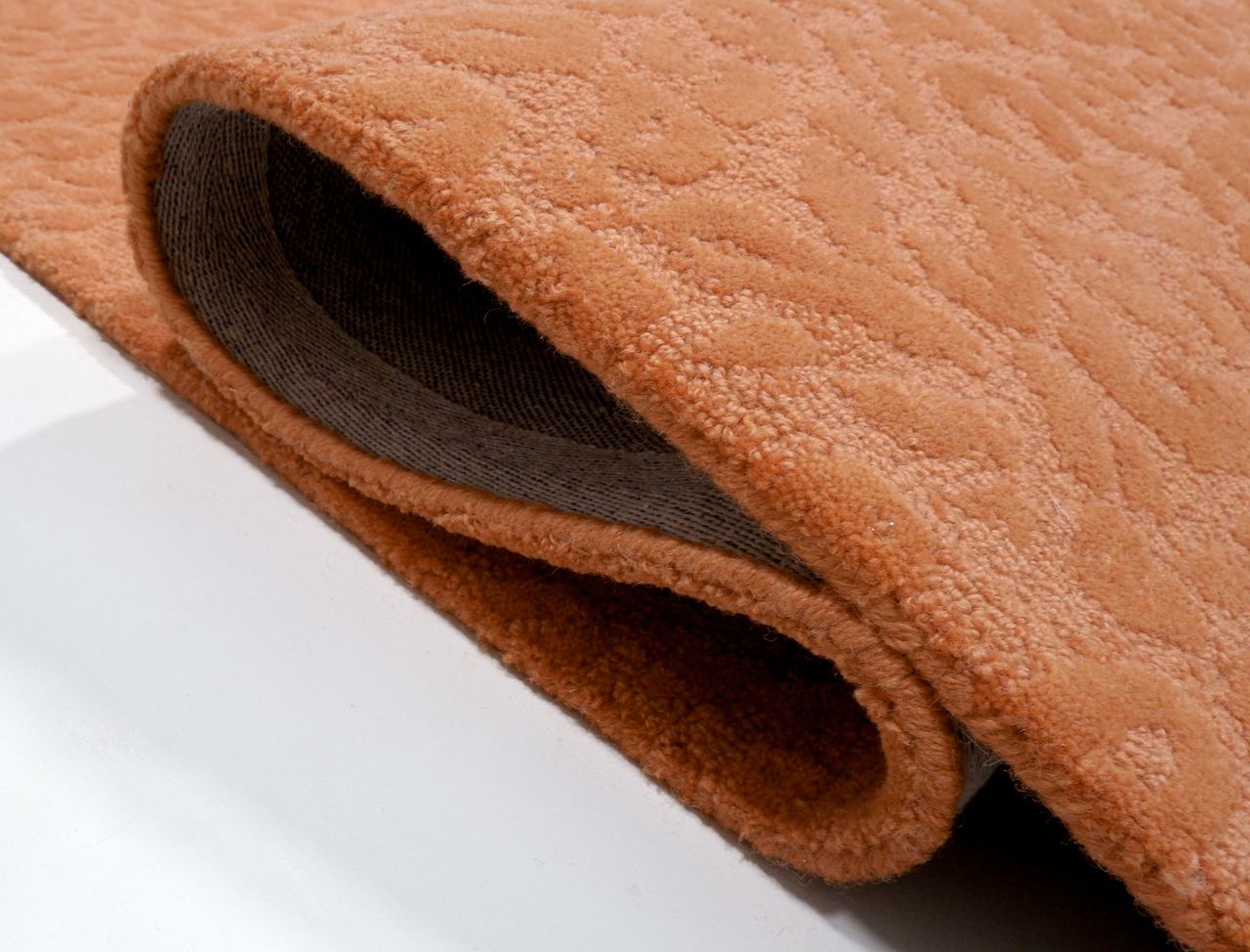 Maine Cottage Leopardess Burnt Orange Wool Rug 