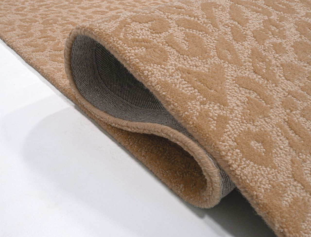 Maine Cottage Leopardess Pecan Wool Rug 