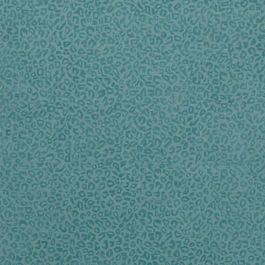 Maine Cottage Leopardess Dusty Turquoise Wool Rug 