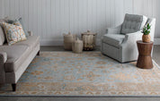 Maine Cottage Dunes Ocean Wool Rug 