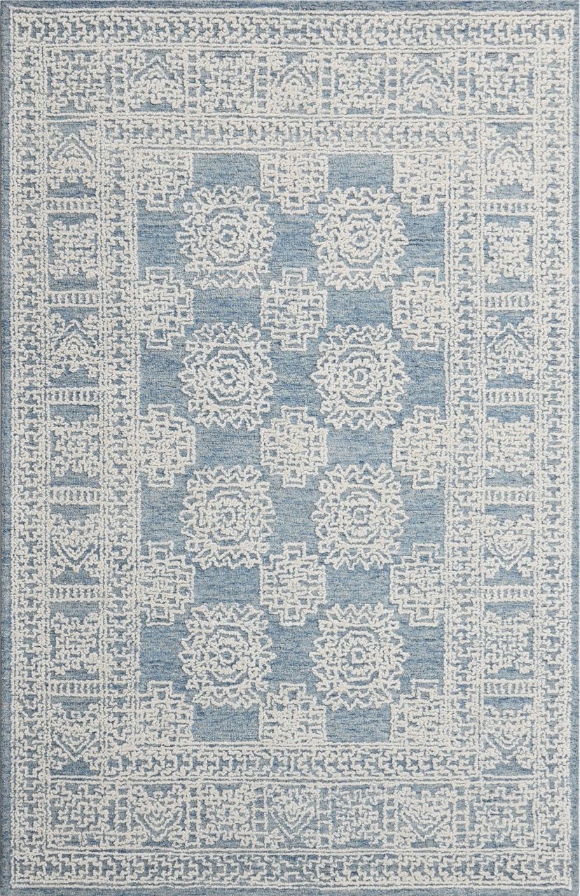 Maine Cottage Hardanger Denim Wool Rug 