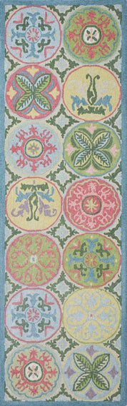Maine Cottage Mosaic Tiles Wool Rug 