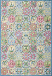 Maine Cottage Mosaic Tiles Wool Rug 