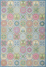 Mosaic Tiles Wool Rug