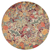 Maine Cottage Floral Tapestry Wool Rug 