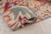 Maine Cottage Floral Tapestry Wool Rug 