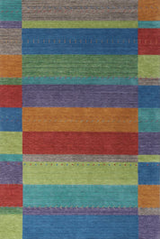 Maine Cottage Gemstones Striped Wool Rug 