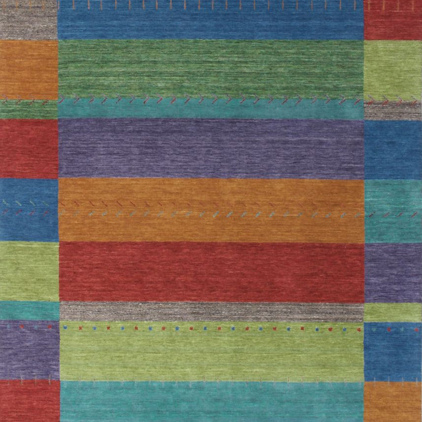 Maine Cottage Gemstones Striped Wool Rug 