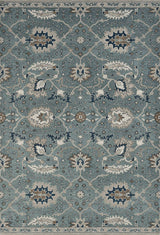 Blair Turquoise Wool Rug