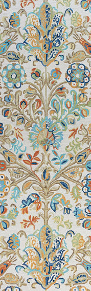 Maine Cottage Acacia Wool Damask Rug 
