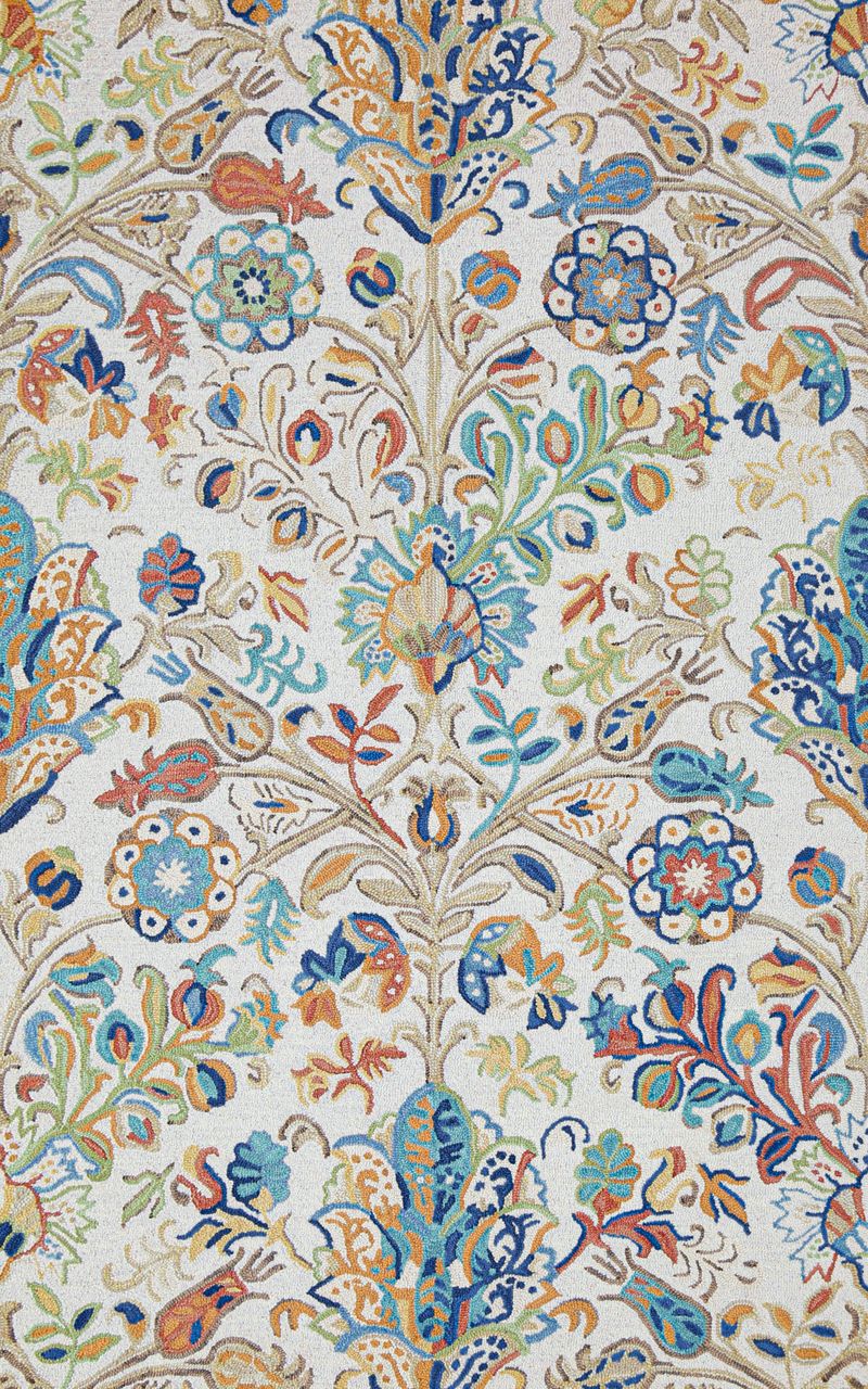 Maine Cottage Acacia Wool Damask Rug 