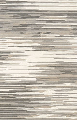 Skye Natural Striped Wool Rug