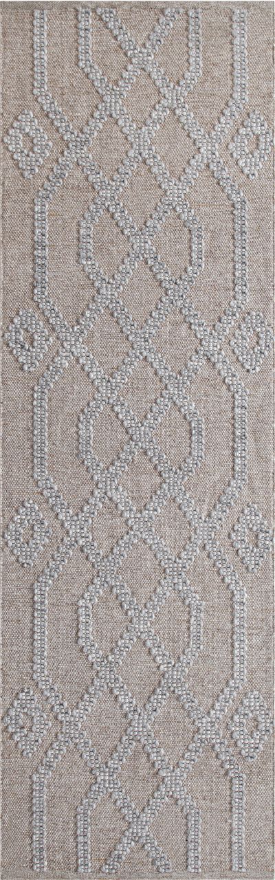 Maine Cottage Cable Driftwood Geometric  Rug 