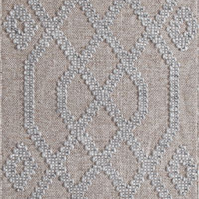 Maine Cottage Cable Driftwood Geometric  Rug 