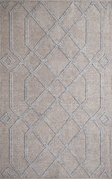 Cable Driftwood Geometric  Rug