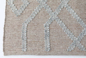 Maine Cottage Cable Driftwood Geometric  Rug 