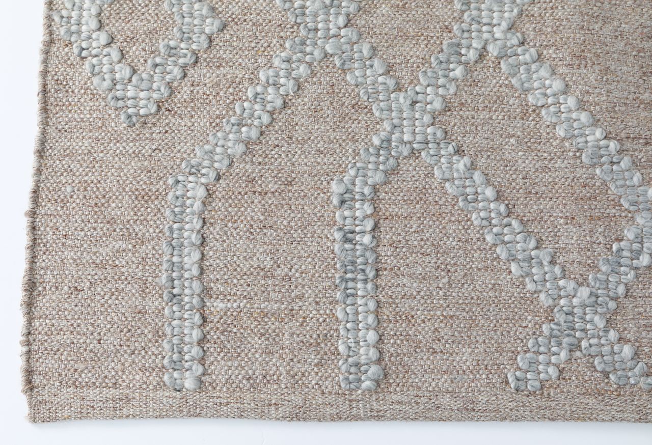 Maine Cottage Cable Driftwood Geometric  Rug 