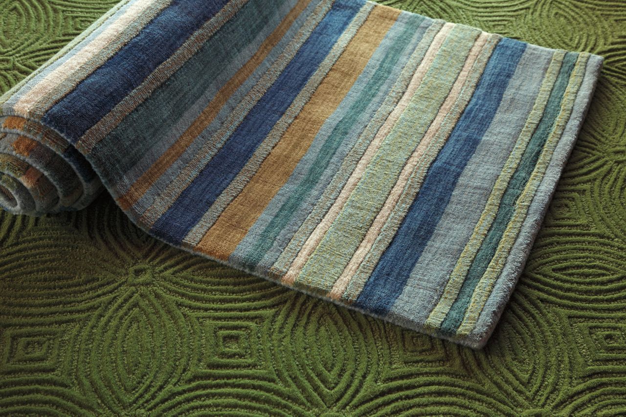 Maine Cottage Sheffield Stripe Wool Rug 