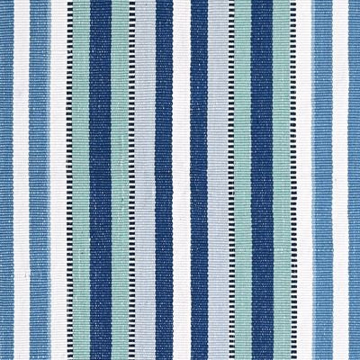 Maine Cottage Bristol Blue Striped Rug 