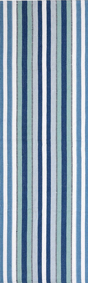 Maine Cottage Bristol Blue Striped Rug 