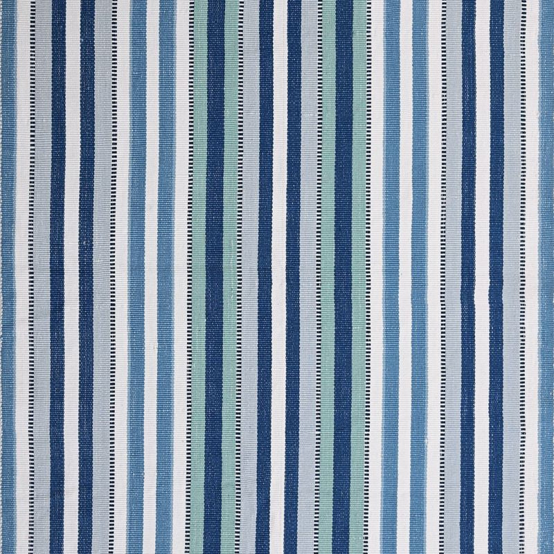 Maine Cottage Bristol Blue Striped Rug 
