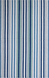 Bristol Blue Striped Rug