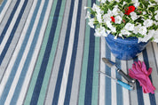 Maine Cottage Bristol Blue Striped Rug 