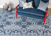 Maine Cottage Orford Blue Wool Rug 