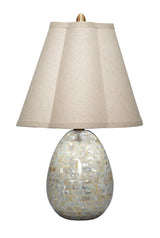 Capsule Mother of Pearl Table Lamp