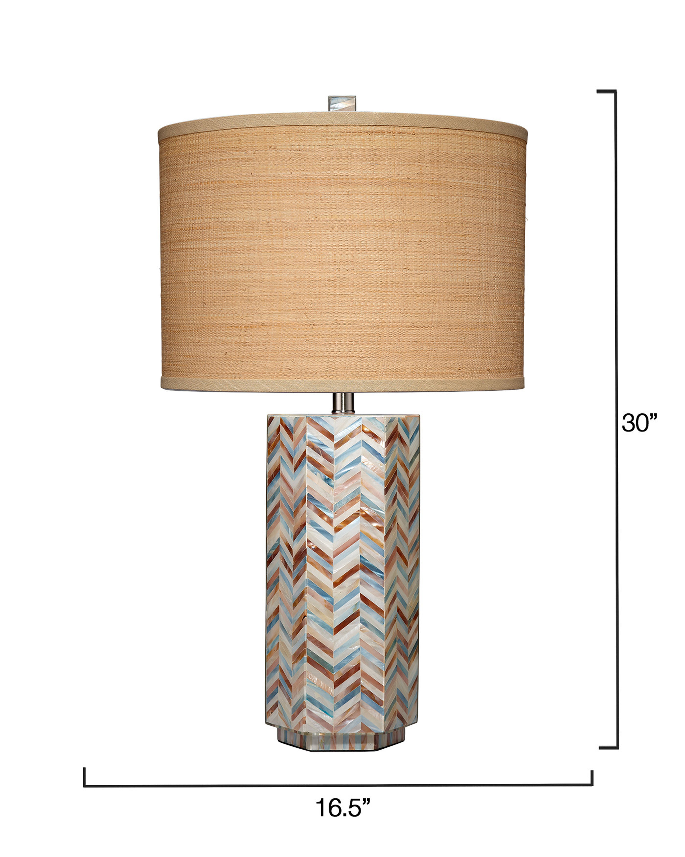 Lucille Mother of Pearl Table Lamp