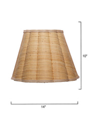 Scalloped 1-Light Wall Sconce, Raffia
