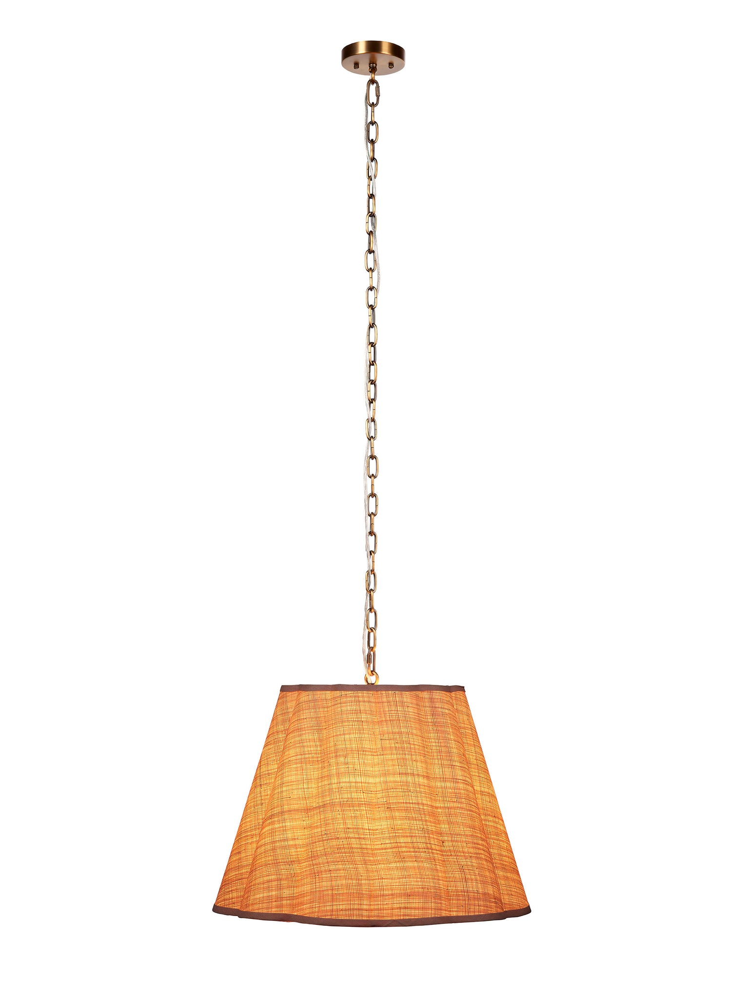 Raffia pendant light discount