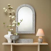 Beverly Mother of Pearl Arch Wall Mirror