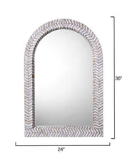 Beverly Mother of Pearl Arch Wall Mirror