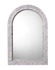 Beverly Mother of Pearl Arch Wall Mirror