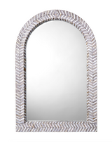 Beverly Mother of Pearl Arch Wall Mirror