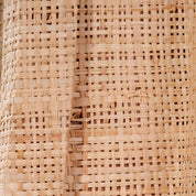 Valley Raffia Oval Wall Mirror, Natural