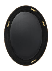 Valley Raffia Oval Wall Mirror, Natural