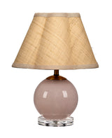 Dottie Blown Glass Table Lamp, Pink