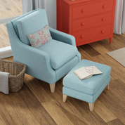 Alice Skirtless Ottoman
