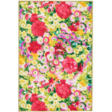 Chamomile Cluster Multi Machine Washable Rug
