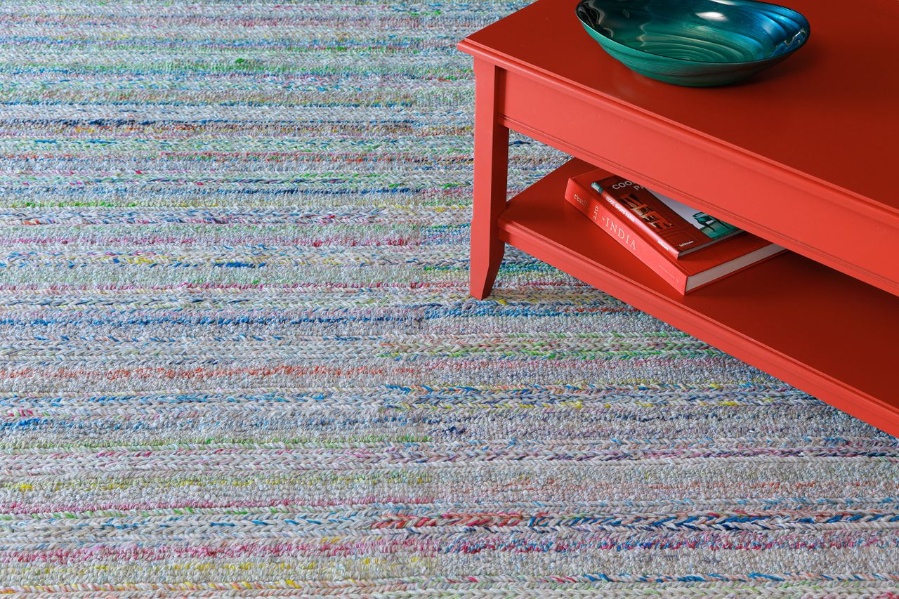 Maine Cottage Confetti Striped Rug 