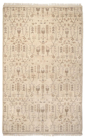 Maine Cottage Dara Cream Hand Knotted Wool Rug 