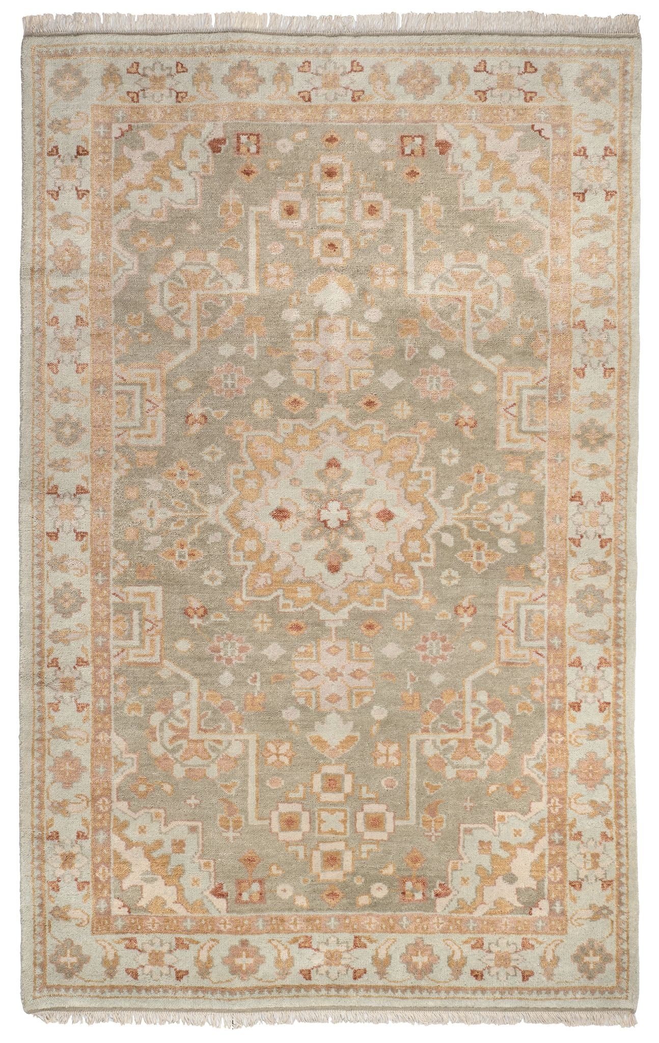 Kendra Sky Hand Knotted Wool Rug | Rugs | Maine Cottage®
