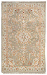 Kendra Sky Hand Knotted Wool Rug
