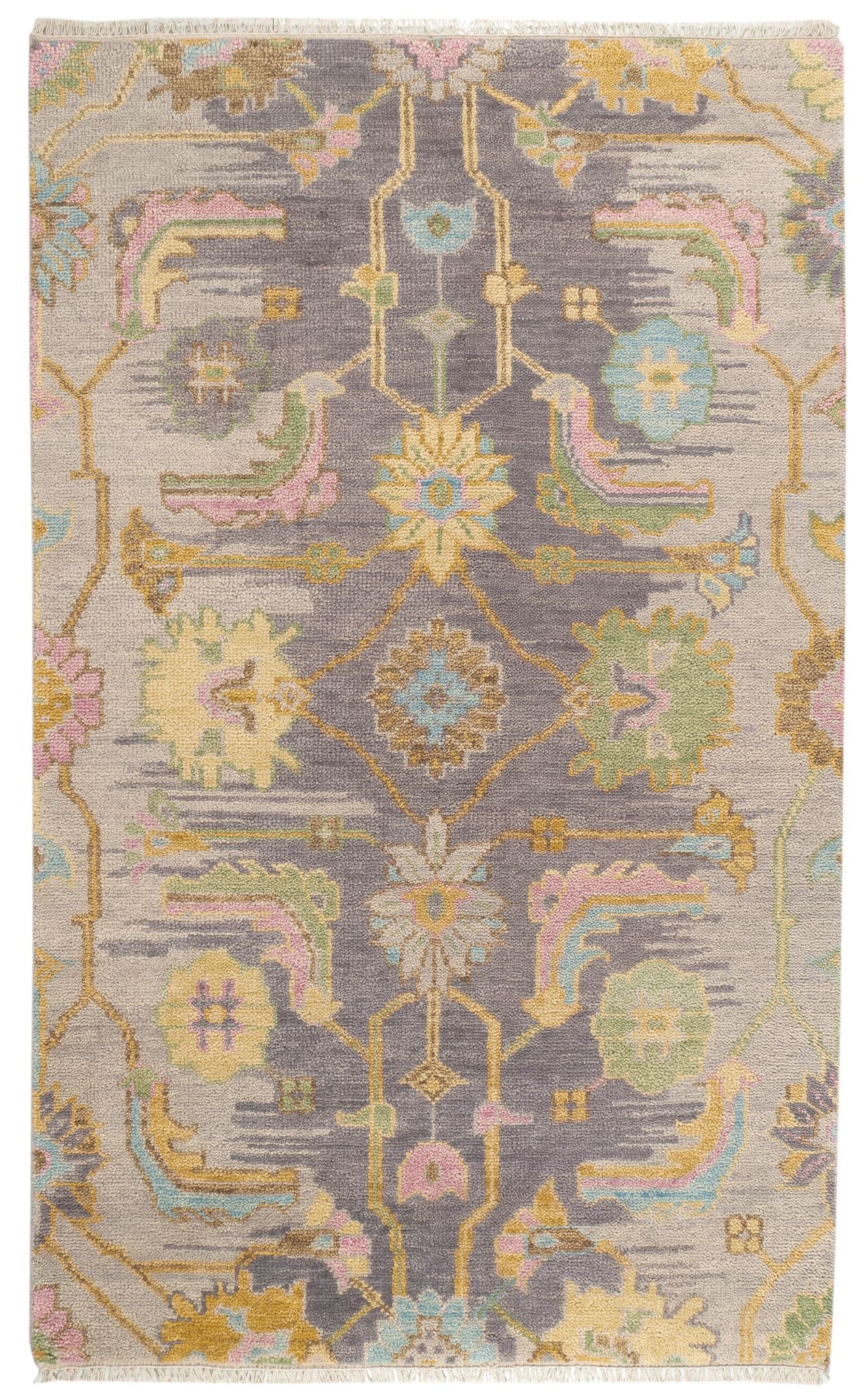 Iris Multi Hand Knotted Wool Rug – Maine Cottage
