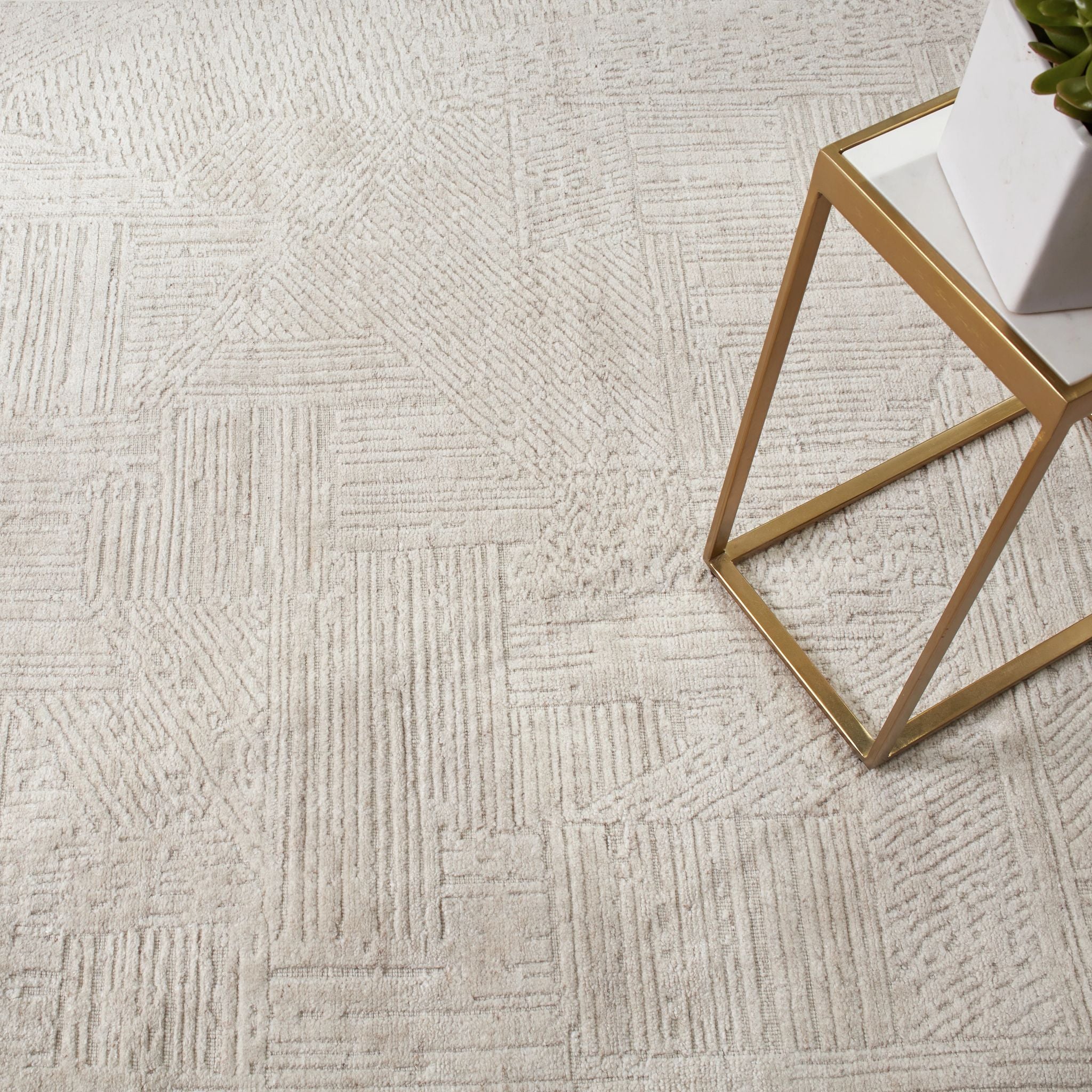 Maine Cottage Adrian Beige Handwoven Wool Rug 