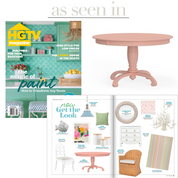 Della Pedestal Dining Table